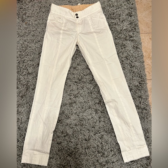 rag & bone Pants - Rag & Bone white pant 24